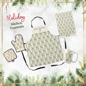 Ode aan de notenkraker Garland Ivory Accent Schort