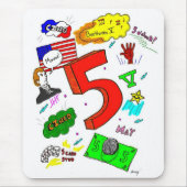 Ode aan Five Mousepad Muismat (Voorkant)