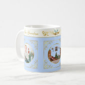 Ode aan het Notenkrakerballet Blauw 2 Fototegel Koffiemok (Voorkant links)