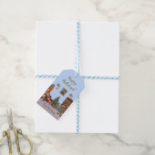 Ode aan het Notenkrakerballet Blauw Cadeaulabel (Met Touw)