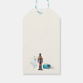 Ode aan het Notenkrakerballet Blauw Cadeaulabel (Achterkant)
