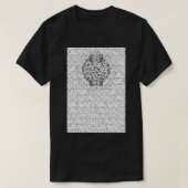 Ode aan HyperFace in wit T-shirt (Design voorkant)