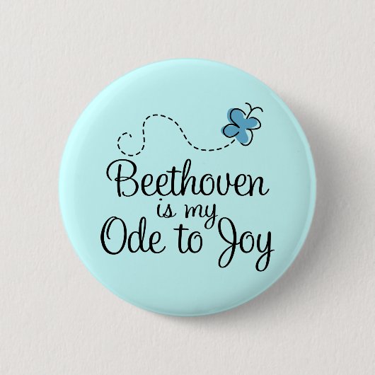 Ode aan Joy Beethoven Button (Voorkant)