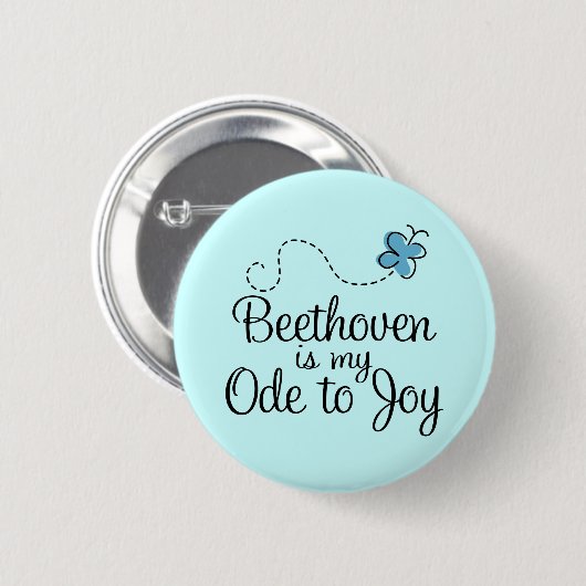 Ode aan Joy Beethoven Button (Voorkant /achterkant)