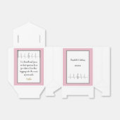 Ode aan liefdadigheidsdozen van dichteres Adiela A Bedankdoosjes (Uitgevouwen)