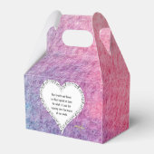 Ode aan liefde gunstdozen door dichter Adiela Akoo Bedankdoosjes (Achterkant)