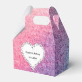 Ode aan liefde gunstdozen door dichter Adiela Akoo Bedankdoosjes (Voorkant Zijde)