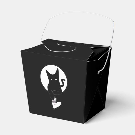 Ode aan Liefde Kat Favor Box van Dichteres Adiela  Bedankdoosjes (Voorkant Zijde)