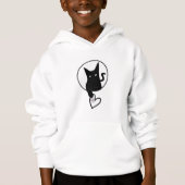 Ode aan Liefde Kat Hoodie van Dichteres Adiela Ako (Voorkant)