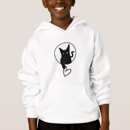 Ode aan Liefde Kat Hoodie van Dichteres Adiela Ako
