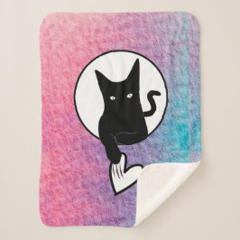 Ode aan Liefde Kat Sherpa Deken - Adiela Akoo