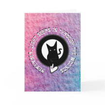 Ode aan Liefde Kat Wenskaart van Dichteres Adiela 