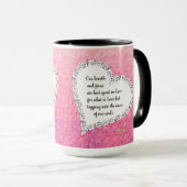 Ode aan Liefde Mok van Dichteres Adiela Akoo (Voorkant rechts)