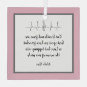 Ode aan Liefde Ornament van Dichteres Adiela Akoo (Achterkant)