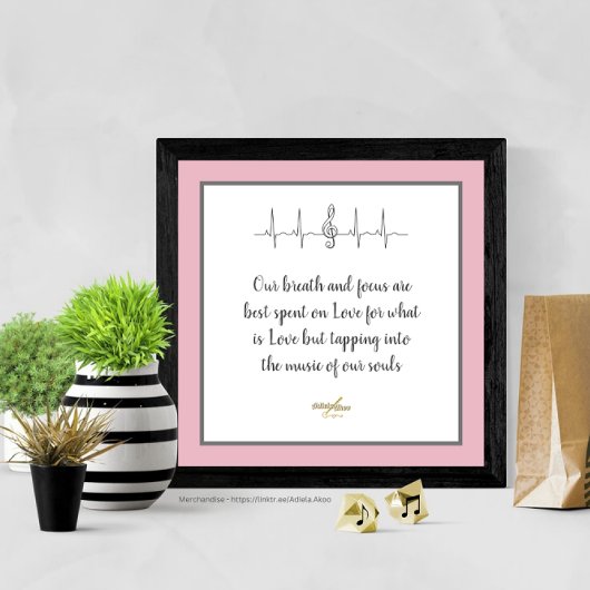 Ode aan Liefde Poster van Dichteres Adiela Akoo