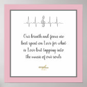 Ode aan Liefde Poster van Dichteres Adiela Akoo (Voorkant)