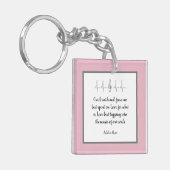 Ode aan Liefde Sleutelhanger van Dichteres Adiela  (Voorkant Links)