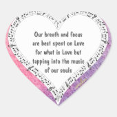 Ode aan Liefde Sticker van Dichter Adiela Akoo (Voorkant)