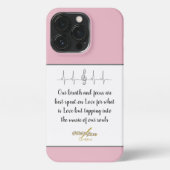 Ode aan Liefde Telefoonhoesjes van Dichteres Adiel iPhone Hoesje (Achterkant)