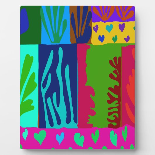 Ode aan Matisse Collage Fotoplaat (Voorkant)
