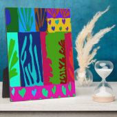 Ode aan Matisse Collage Fotoplaat (Zijkant)