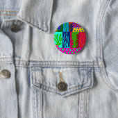 Ode aan Matisse Collage Ronde Button 5,7 Cm (In situ)