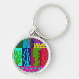 Ode aan Matisse Collage Sleutelhanger