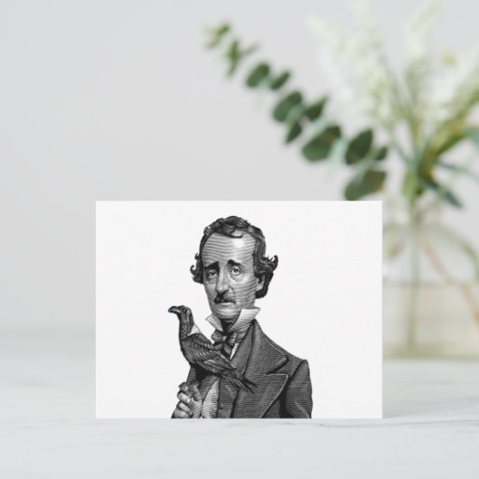 ODE AAN POST BRIEFKAART (Staand voorkant)