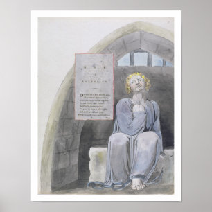 Ode aan tegenspoed, ontwerp 37 uit 'De gedichten v Poster