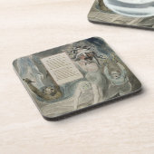 Ode aan tegenspoed, uit 'The Poems of Thomas Gray' Bier Onderzetter (Linkerzijde)