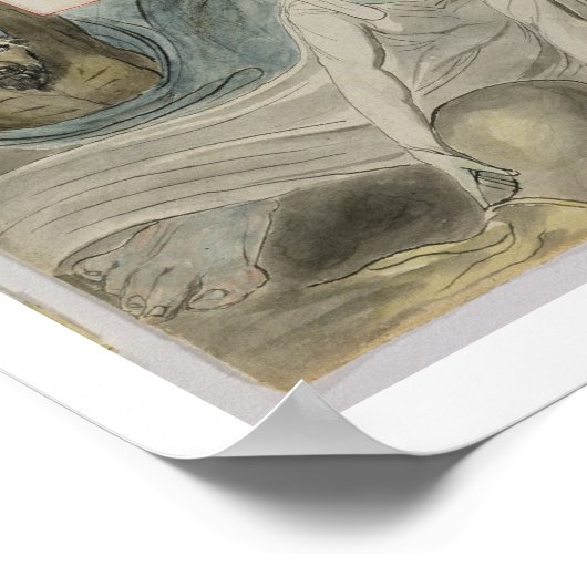 Ode aan tegenspoed, uit 'The Poems of Thomas Gray' Poster (Hoek)