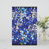 Ode aan Tiffany Clematis Briefpapier (Staand voorkant)