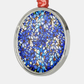 Ode aan Tiffany Clematis Metalen Ornament (Links)