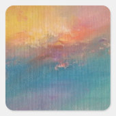 Ode aan Turner Vierkante Sticker (Voorkant)