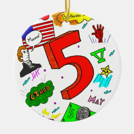 Ode aan Vijf Ornament (Voorkant)