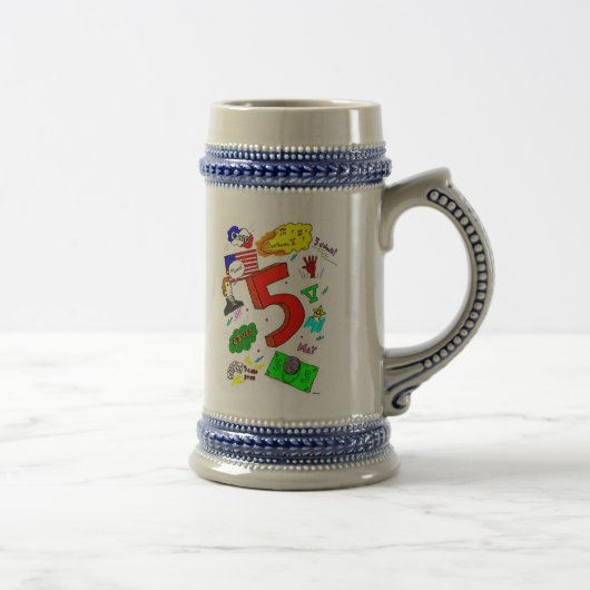 Ode aan Vijf Stein Bierpul (Rechts)
