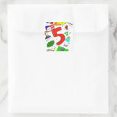 Ode aan Vijf Stickers - Set van 20 (Tas)