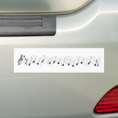 Ode aan vreugde bumpersticker (Op auto)
