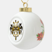 "Ode aan zuivere significantie", Keramische Bal Ornament (Rechts)