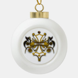 "Ode aan zuivere significantie", Keramische Bal Ornament