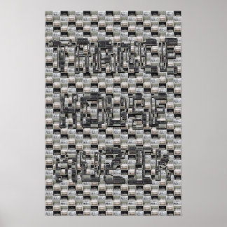 ode naar de oude school poster