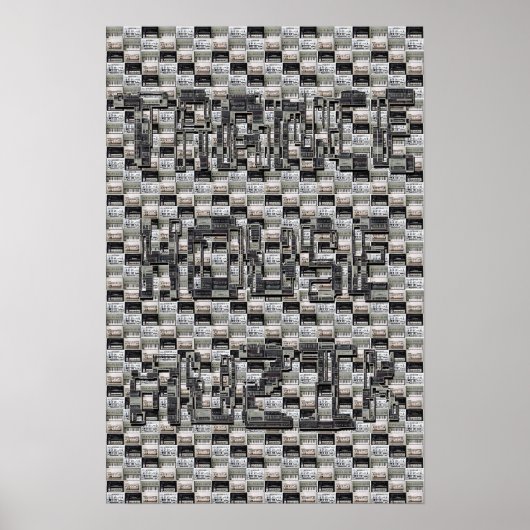 ode naar de oude school poster (Voorkant)