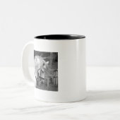 Ode naar de Paard Tweekleurige Koffiemok (Voorkant links)