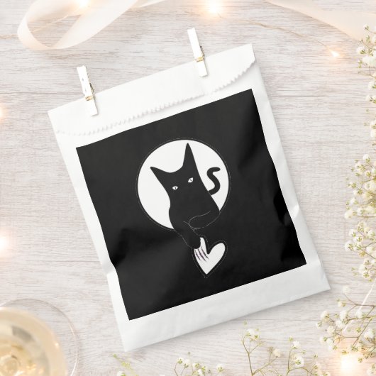 Ode to Love Cat Favor Bag van dichter Adiela Akoo Bedankzakje (Geknipt)