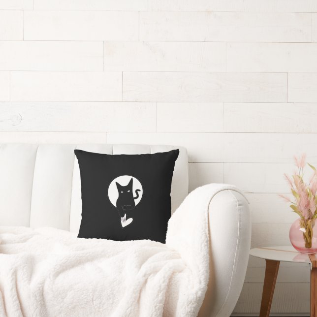 Ode to Love Cat Sierkussen van Adiela Akoo (Bank)