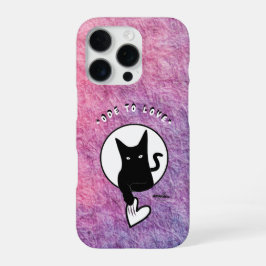 Ode to Love Cat telefoonhoesjes van Adiela Akoo iPhone 16 Pro Hoesje