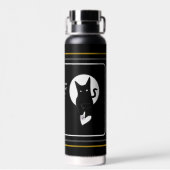 Ode to Love Cat Waterfles van Adiela Akoo (Achterkant)