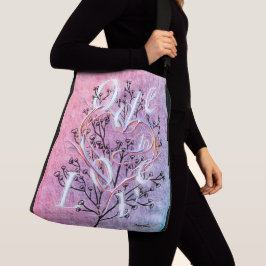 Ode to Love Cross Body Bag ontworpen door Adiela A Crossbody Tas