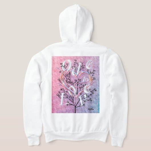 Ode to Love Full Zip Hoodie (Laag Achter)