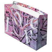 Ode to Love Gift Bag van Poet Adiela Akoo Groot Cadeauzakje (Achterkant Gekanteld)